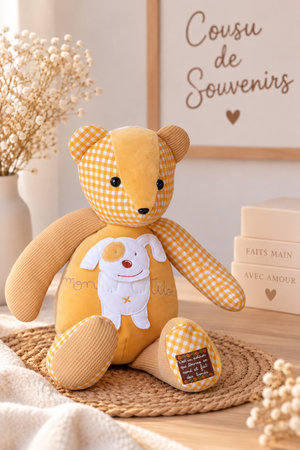 Ourson souvenir — visuel d’inspiration